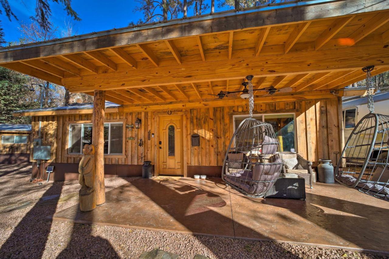 Cozy Cabin Retreat With Patio And Fenced Yard بايسون المظهر الخارجي الصورة