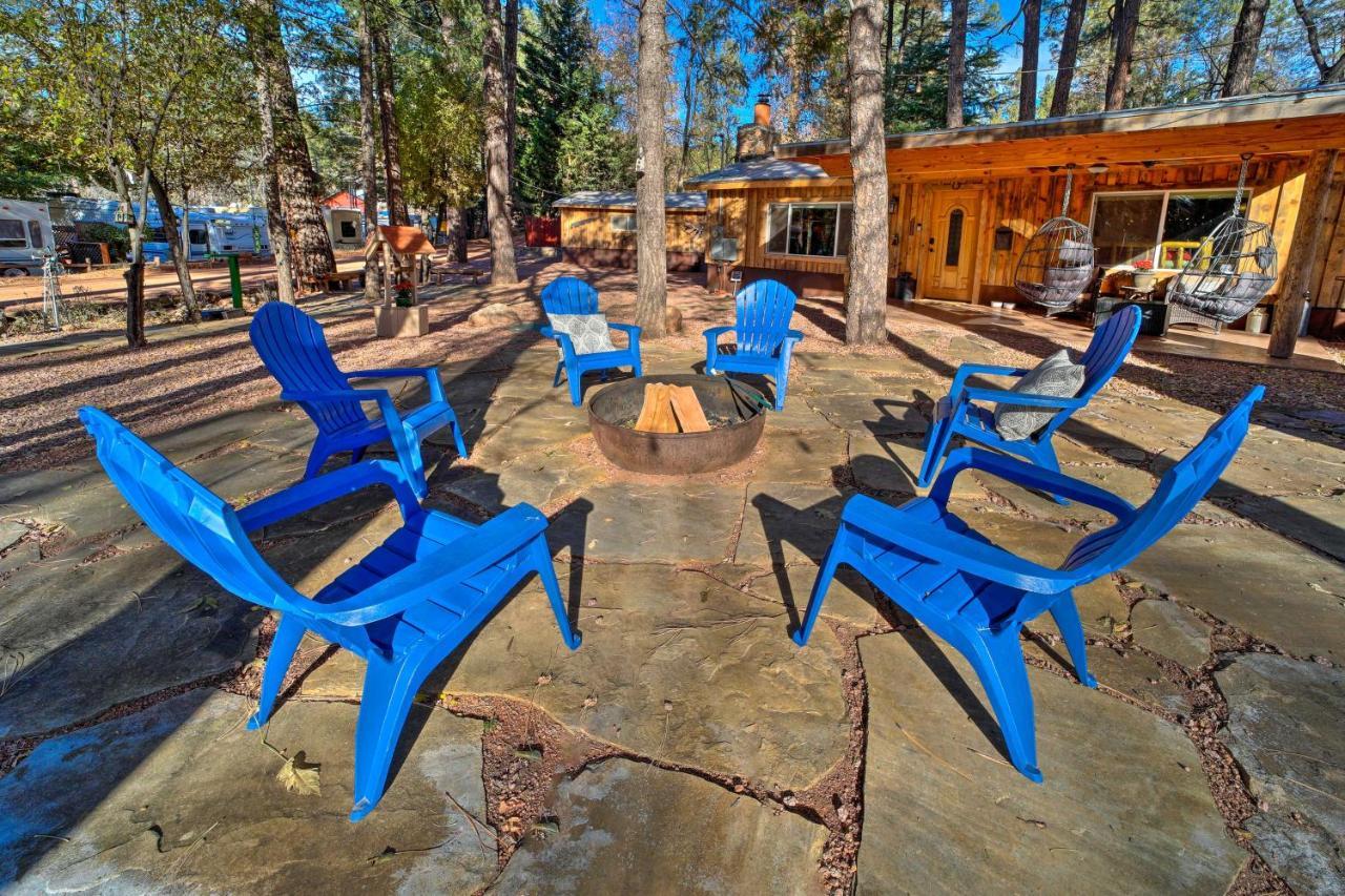 Cozy Cabin Retreat With Patio And Fenced Yard بايسون المظهر الخارجي الصورة